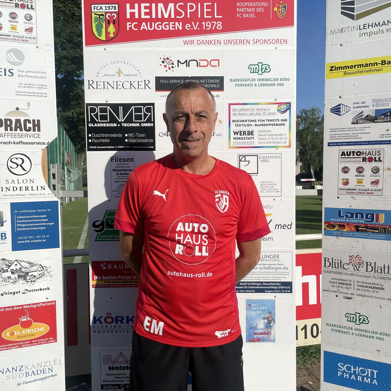 FC Auggen e.V. – Fußballtrainer – Mannschaft –Enzo Minardi