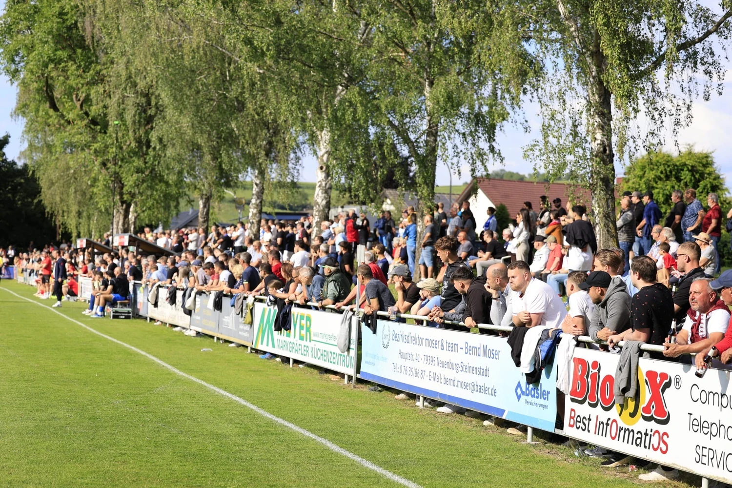 FC Auggen e.V. - Fußballverein- Das Bild zeigt ein Banner des FC Auggen, eines deutschen Fußballvereins.